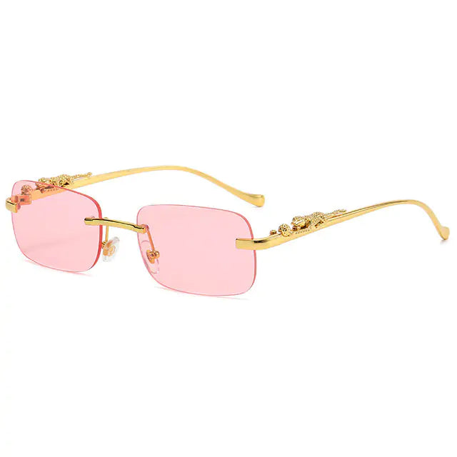 Randlose quadratische Sonnenbrille