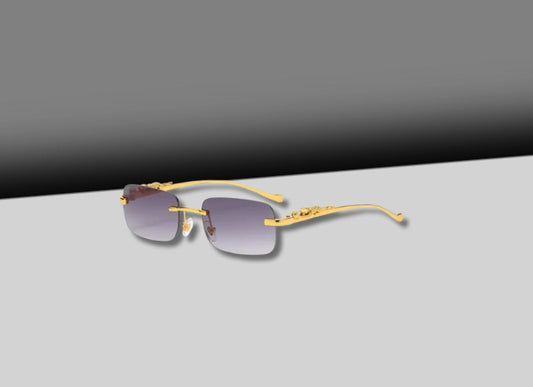 Randlose quadratische Sonnenbrille